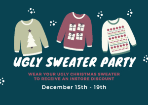 Ugly Sweater flyer