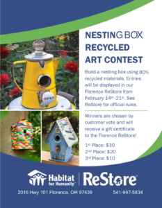 Recycled Art Contest Flyer
