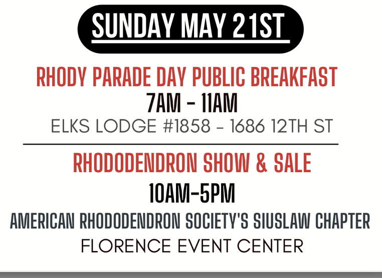 Rhody Days schedule