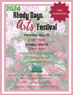 Rhody Days Arts Festival flier