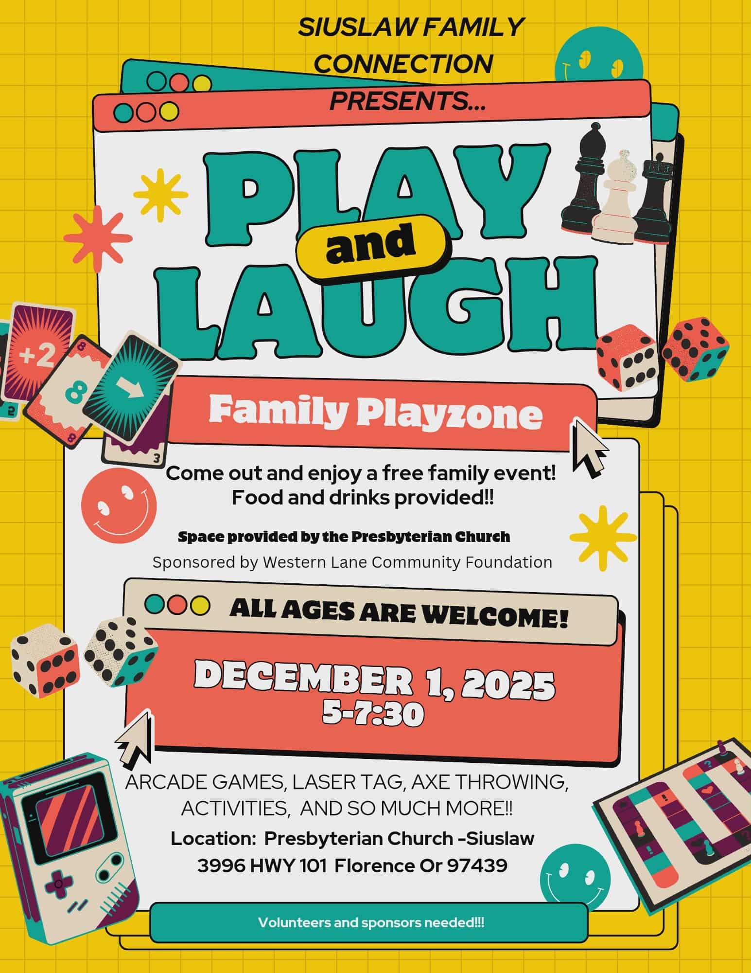 Play & Laugh Family Play Zone: Siuslaw Family Connections