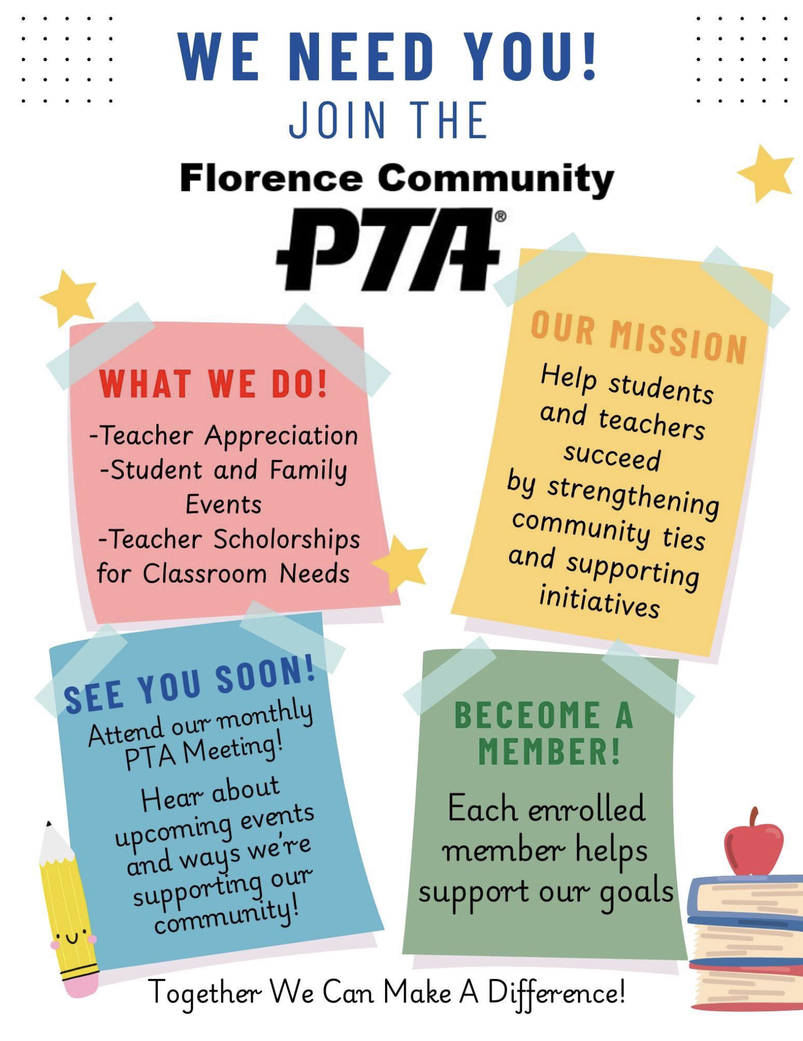 Join the PTA flier