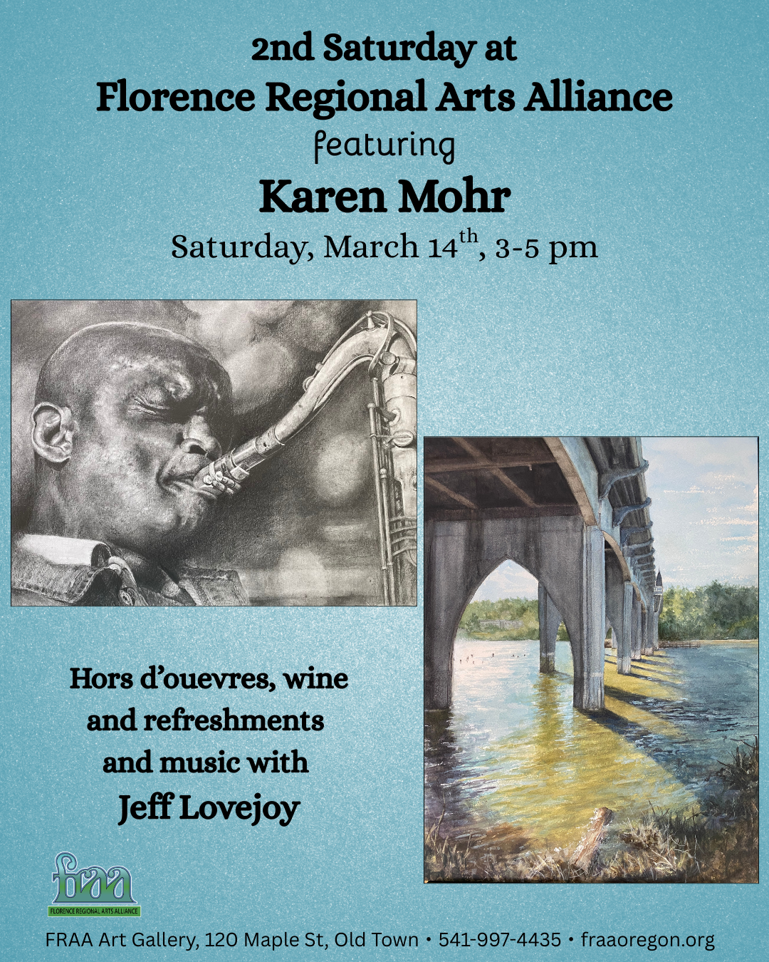 FRAA poster for Karen Mohr event